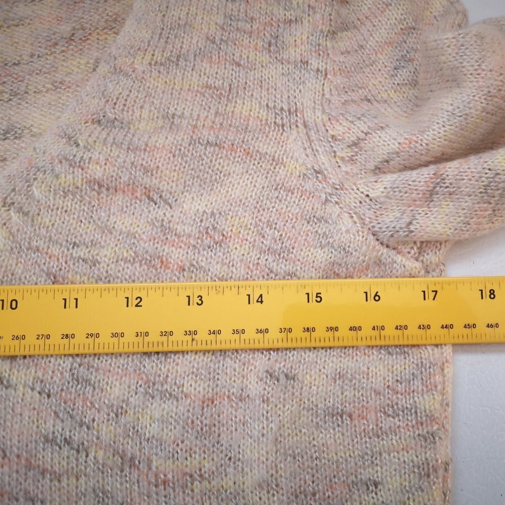 Cleo Ladies Size Small V-neck with Scarf Multi Colored Long Sweater / Tunic - Picture 10 of 12